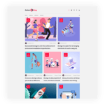 Search engine of gutenblog